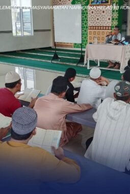 Membentuk Pribadi Religius, Lapas Narkotika Rumbai Berikan Pembinaan Kerohanian
