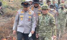 Kapolda Riau dan Pangdam XIX/Tuanku Tambusai Cek Karhutla di Inhu, Tegaskan Penanganan Kolaboratif