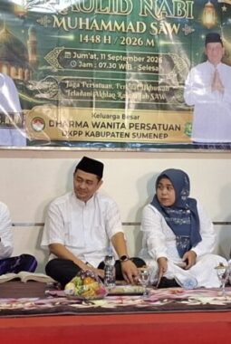 Maulid Nabi, Momentum Perkuat Cinta Rasul dan Kekompakan Keluarga Besar DKPP Sumenep